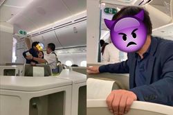 Hành khách thương gia sàm sỡ cô gái trẻ trên máy bay