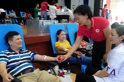 700 tình nguyện viên tham gia Ngày hội hiến máu tình nguyện ở Diễn Châu