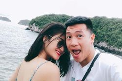 Bạn gái Huy Hùng: 'Nhan sắc tôi chưa đủ tầm để tham gia cuộc thi sắc đẹp'