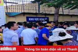 Sân Thanh Hóa đón 'cơn sốt vé' và số lượng khán giả đông nhất kể từ đầu mùa