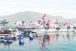 Tuần tra chung bảo đảm an ninh, an toàn Căn cứ quân sự Cam Ranh