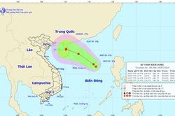 Áp thấp xuất hiện trên vùng Bắc Biển Đông, có khả năng mạnh lên thành bão