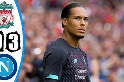 Liverpool 0-3 Napoli: Hàng công tắt điện, Liverpool thua tan nát Napoli