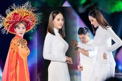 Mai Phương Thúy khoe số đo vàng trong tà áo dài trắng, Nam Em hóa 'công chúa thủy tề' với mấn san hô
