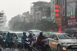Thời tiết đêm 30 ngày 31.7: Hà Nội đêm và sáng sớm mưa dông, đề phòng lốc, sét