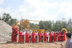ĐBSCL có nhà máy chế biến cát biển thành cát xây dựng công suất 200m3/giờ
