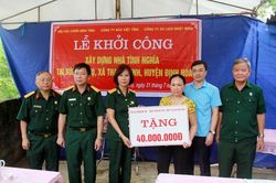 Hỗ trợ xây dựng nhà tình nghĩa