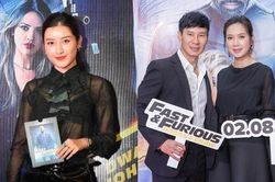 Vợ chồng Lý Hải, Á hậu Huyền My hào hứng thưởng thức 'Fast & Furious: Hobbs & Shaw'