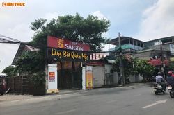 'Qua mặt' phường, quán nhậu xây dựng trên hành lang thoát lũ sông Hồng?