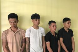 Bắt 4 đối tượng ném chất bẩn vào nhà dân để đòi nợ
