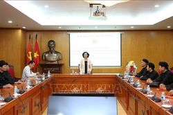 Trưởng ban Dân vận Trung ương tiếp Đoàn đại biểu chức sắc, tín đồ tiêu biểu