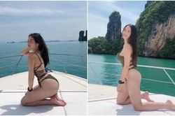 'Nóng mắt' xem hot girl khoe vòng 3 gợi cảm trên du thuyền, cư dân mạng liền phát hiện hóa ra là Thủy Top đây mà!