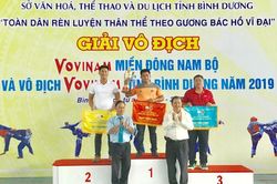 Đồng Nai xếp hạng ba Giải vô địch Vovinam miền Đông Nam bộ 2019