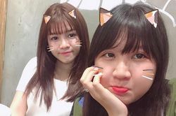 Bạn gái thủ môn Lâm Tây lần đầu khoe em gái