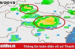 Cảnh báo mưa rào, dông và sét trên địa bàn tỉnh