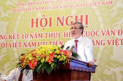 10 năm Cuộc vận động Người Việt Nam ưu tiên dùng hàng Việt Nam: Từ chuyển biến nhận thức đến thúc đẩy hành động