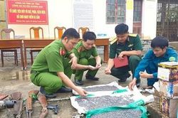 Hà Tĩnh: Số lượng lớn vũ khí, vật liệu nổ nguy hiểm được tiêu hủy