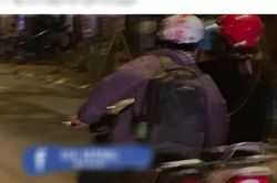 Góc cảnh giác: 3 thanh niên đi xe máy nghi giở trò sàm sỡ nhiều phụ nữ trong đêm ở Đà Nẵng
