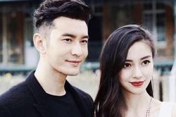 Vợ chồng Angelababy lần đầu tương tác trên mạng xã hội sau gần một năm