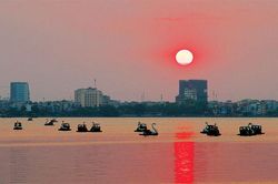 Hoàng hôn Tây hồ