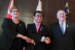 Mỹ - Nhật - Australia lên án hành vi cản trở khai thác dầu khí tại Biển Đông