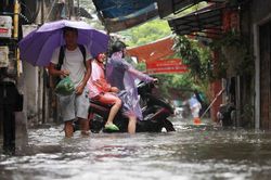 Hà Nội: Ngập úng và cây đổ hàng loạt trên nhiều tuyến phố