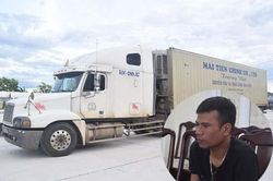 Thêm 1 'hung thần' lái xe container trong khi đang phê ma túy