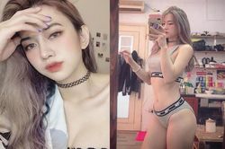 Vòng 3 căng tròn, thân hình quyến rũ của hot girl Hà Nội