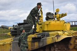 Đội tuyển Xe tăng Việt Nam tự tin thi đấu tại Army Games 2019