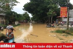 Huyện Vĩnh Lộc tổ chức sơ tán 307 hộ dân