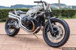 Chiêm ngưỡng xế độ BMW x Heiwa R NineT Scrambler của thợ Nhật Bản