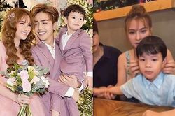 Thu Thủy bênh vực chồng trẻ, sao Việt thương xót con trai của cô bị bố dượng cấu