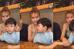 Chồng mới Thu Thủy bị nghi cấu đỏ tay con riêng của vợ