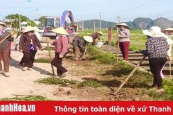 Phụ nữ xã Thiệu Khánh chung sức bảo vệ môi trường nông thôn