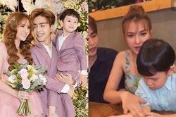Chồng trẻ của Thu Thủy bị chỉ trích vì đối xử không tốt với con của vợ
