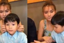 Thu Thủy khẳng định chồng trẻ đã cùng cô nuôi dạy con suốt 2 năm qua dù hơn 1 năm trước anh chàng vẫn còn tham gia show hẹn hò với người yêu cũ