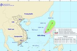 Áp thấp nhiệt đới hình thành, biển động mạnh