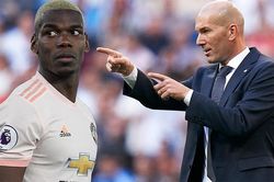 MU tức 'nổ đom đóm' vì Zidane ve vãn Pogba