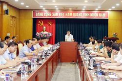 Ban Thường vụ Tỉnh ủy làm việc với Thành ủy Lào Cai