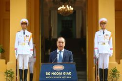 Lễ thượng cờ ASEAN kỷ niệm 52 năm thành lập