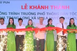 Khánh thành trường học tại xã đặc biệt khó khăn ở Gia Lai
