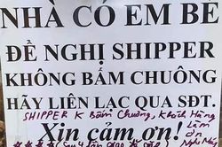 Không muốn shipper bấm chuông, nào ngờ gặp phải giao hàng có tâm để lại lời nhắn 'bao hài'