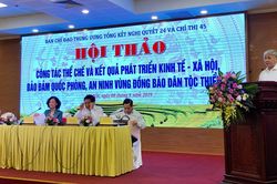 Phát huy nội lực của vùng DTTS đi đôi với gia tăng sự đầu tư và hỗ trợ của Trung ương