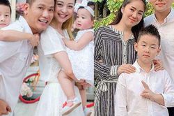 'Điểm danh' những ông bố yêu con riêng của vợ như con đẻ trong showbiz Việt