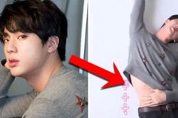 Jin BTS lại khiến tim fan 'loạn nhịp' trong chiếc áo 'crop top' này