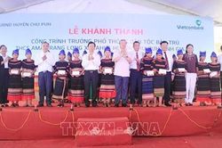 Khánh thành Trường Dân tộc bán trú tại xã đặc biệt khó khăn