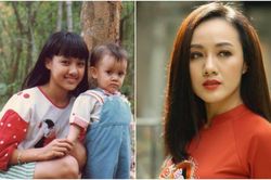 BTV/MC Hoài Anh tung ảnh ấu thơ, khẳng định mũi thật chưa qua 'chỉnh sửa' khiến khán giả tấm tắc khen ngợi