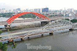 Bay trên cao ngắm cây cầu sắt 117 năm tuổi ở Sài Gòn sắp tháo dỡ
