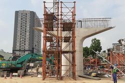 Cầu cạn Mai Dịch-Nam Thăng Long sẽ hoàn thành vào tháng 9 năm 2020