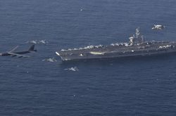 Mỹ tuyên bố tàu sân bay tại vùng Vịnh 'sẵn sàng tấn công Iran khi có lệnh'